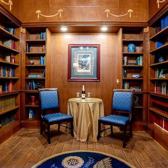 The The Presidential suite at the Anniversary Inn in Boise, Idaho
