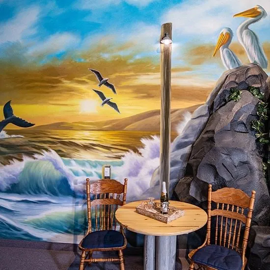 The The Lighthouse suite at the Anniversary Inn in Boise, idaho