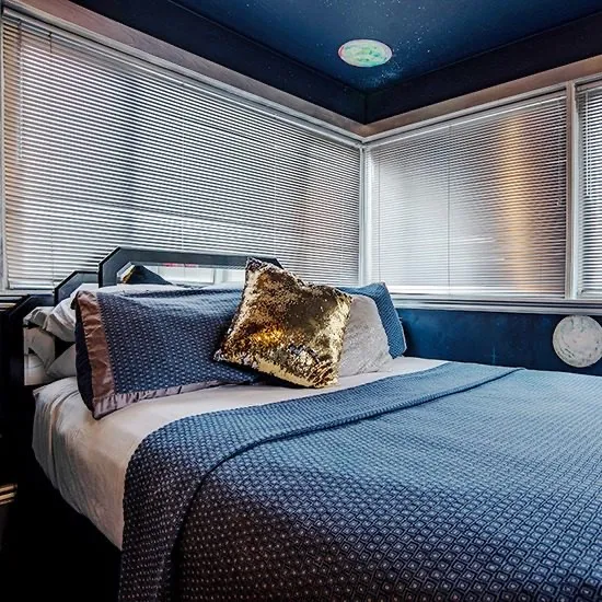 The Lost in Space suite at the Anniversary Inn in Logan, Utah