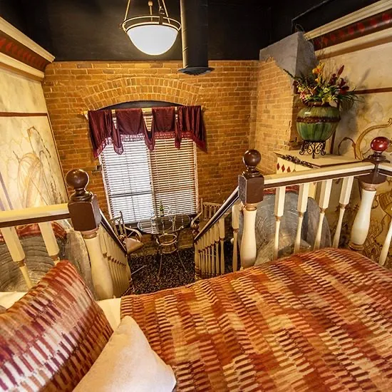 The Sultan’s Palace suite at the Anniversary Inn in 5th South, Salt Lake City, Utah