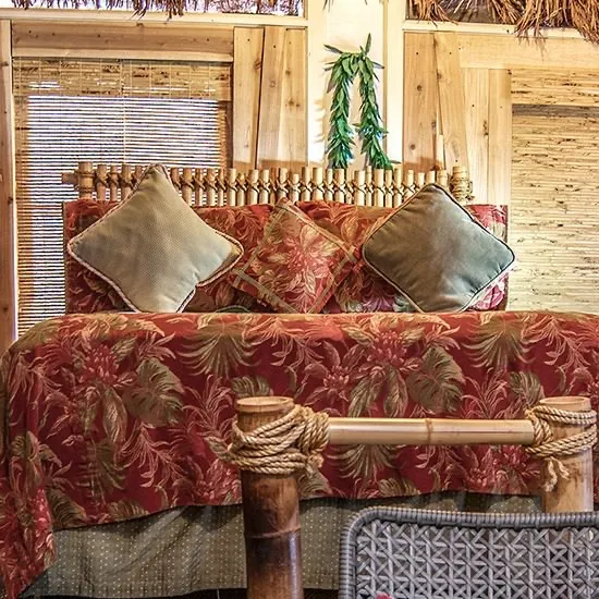 The Hawaiian Hideaway suite at the Anniversary Inn in 5th South, Salt Lake City, Utah