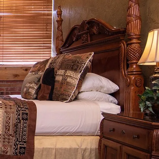 The Romeo’s Retreat suite at the Anniversary Inn in 5th South, Salt Lake City, Utah