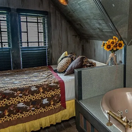 Hayloft suite, view 2